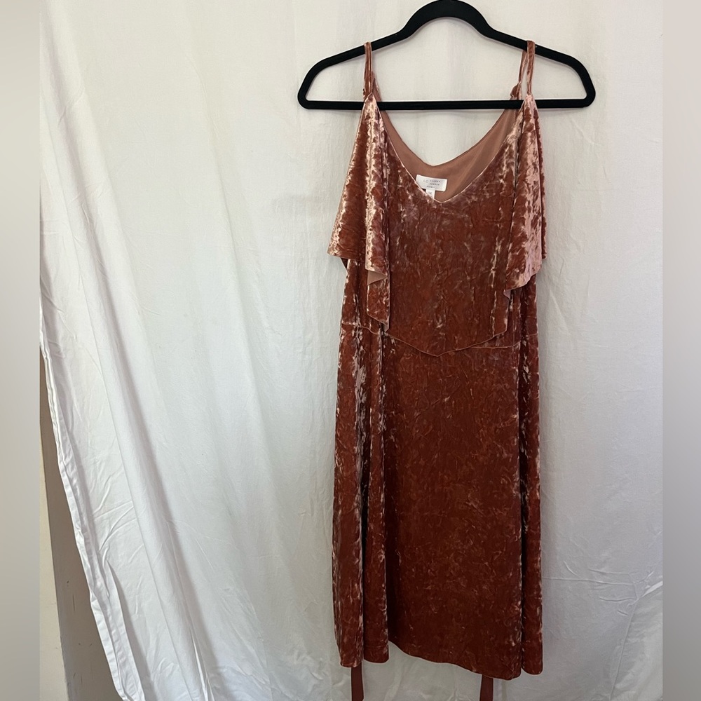 LC Lauren Conrad Velvet Dress